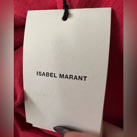 ISABEL MARANT NWT RASPBERRY EPALINE JACKET SIZE 36 $860 RETAIL - Picture 7 of 10